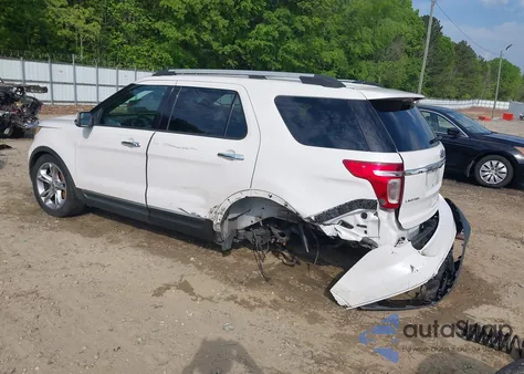 2013 Ford Explorer Limited из США, поврежденный, VIN 1FM5K7F80DGA10283